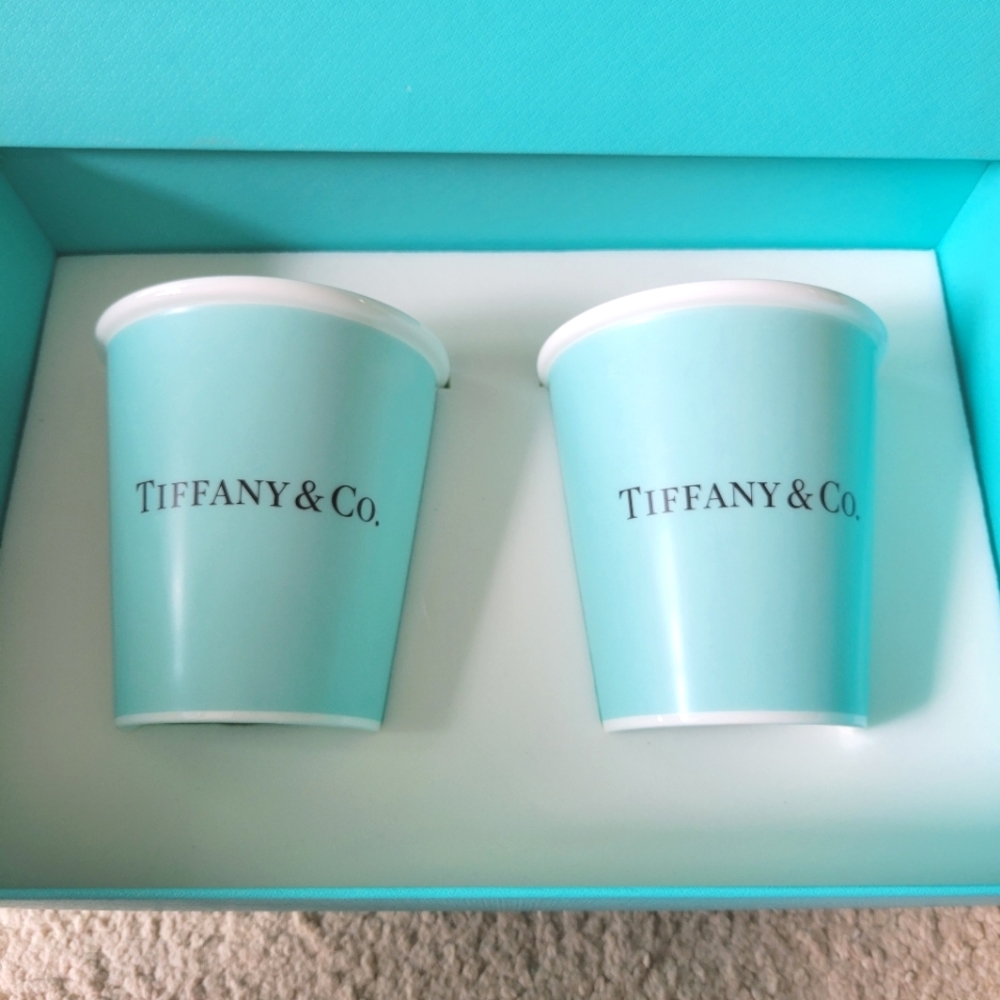 Tiffany's Everyday Objects Coffee Cups